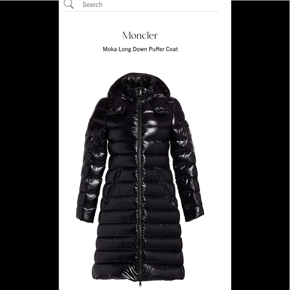 Moncler long jacket